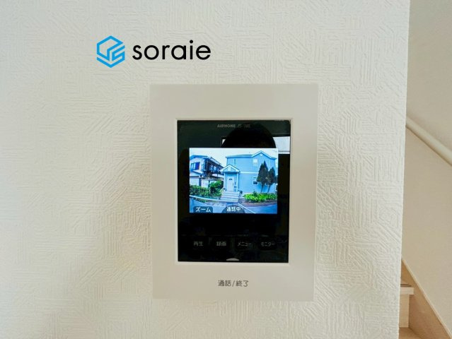 CRADLE GARDEN 所沢市荒幡第22　全１棟の防犯設備|令和8年4月27日撮影。
