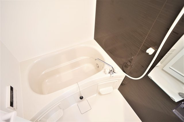 メゾンドソレイユの浴室|ゆったりお風呂は疲れも癒されますね