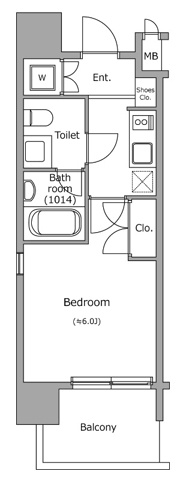新品家具付きマンション新宿3A(KaGood東京)