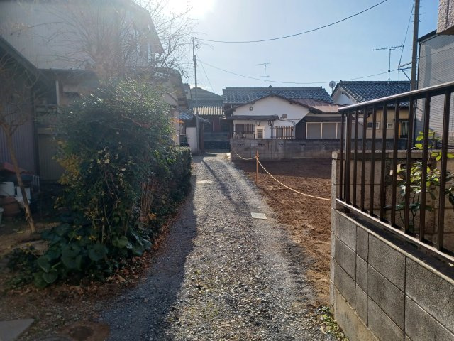 東松山市箭弓町2丁目　土地50坪の外観