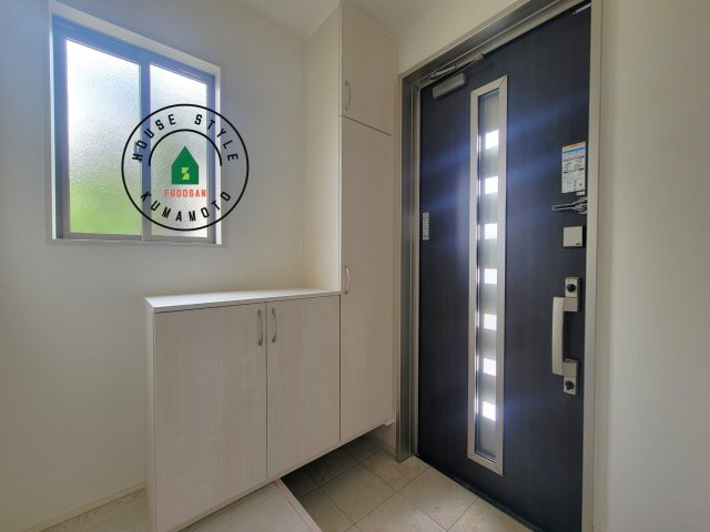 熊本市北区梶尾町第7-1棟（11号棟）　の内観：施工例|二重ロックでしっかり防犯対策ができます。