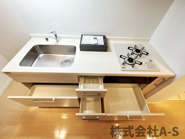 カスタリア伏見のキッチン