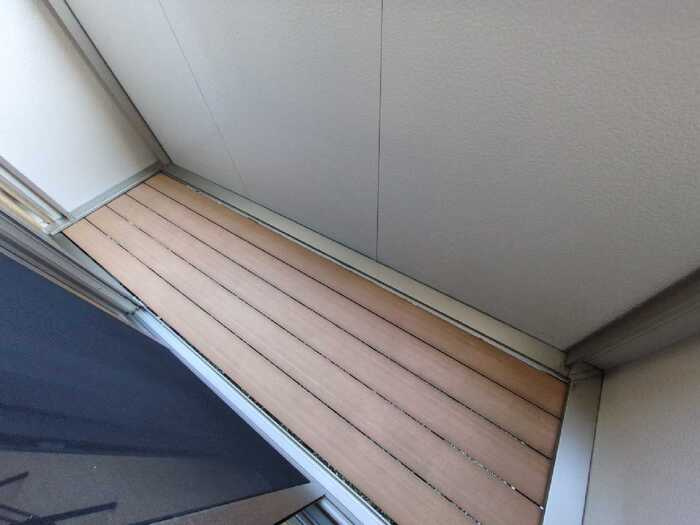 ルミエ広畑本町のバルコニー