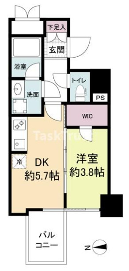 【間取り】 | RISING Maison 本町橋