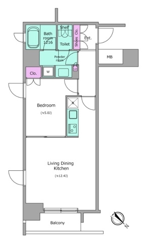 新品家具付きマンション月島12(KaGood東京)