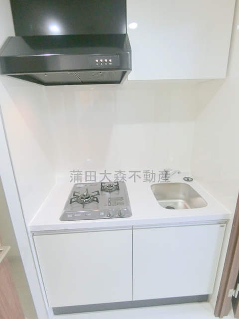 インベスト蒲田East7のキッチン|2口ガスシステムキッチン