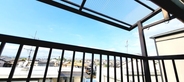 広野町尖山のバルコニー|陽当たり良好なバルコニーです