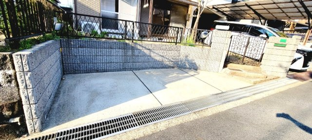 広野町尖山の前面道路含む現地写真|前面道路含む現地写真です