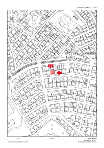 広野町尖山の地図