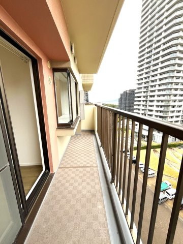 リベーラガーデン Ｅ棟（セントラルイースト）のバルコニー