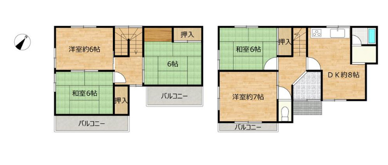 箕面市牧落５丁目　中古戸建