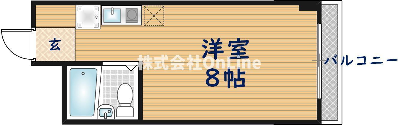 第2原田ハイツの間取り