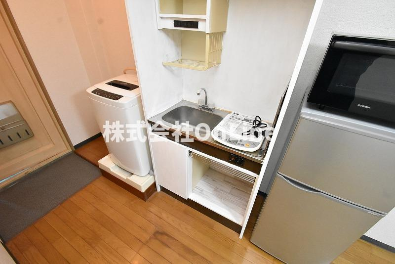 東大阪市上小阪２丁目の賃貸マンションのキッチン