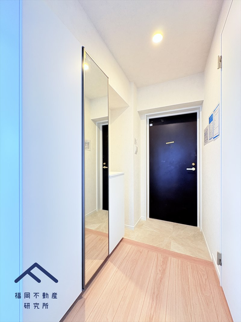 ロマネスク井尻第6の玄関