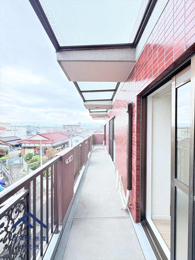 ロマネスク井尻第6のバルコニー