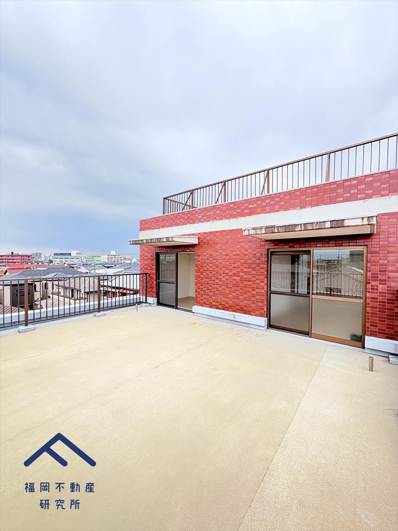 ロマネスク井尻第6のバルコニー