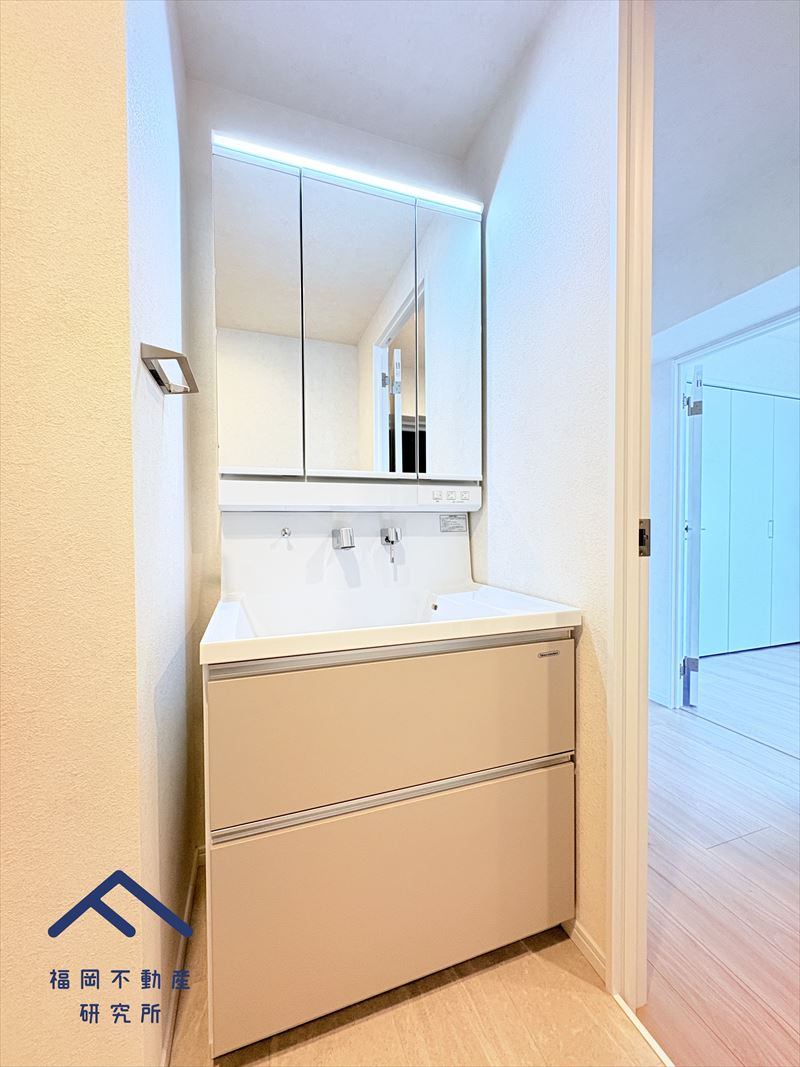 ロマネスク井尻第6の独立洗面台