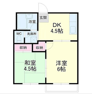 【間取り】 | 【軽鉄造一棟アパート】静岡県掛川市久保２丁目