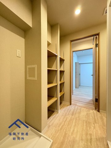 ライオンズマンション平尾台３号棟のランドリースペース