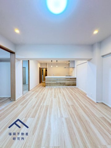 ライオンズマンション平尾台３号棟の居間・リビング