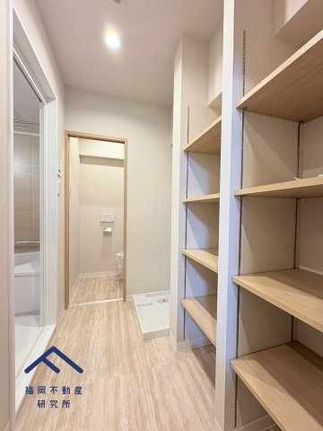 ライオンズマンション平尾台３号棟のランドリースペース