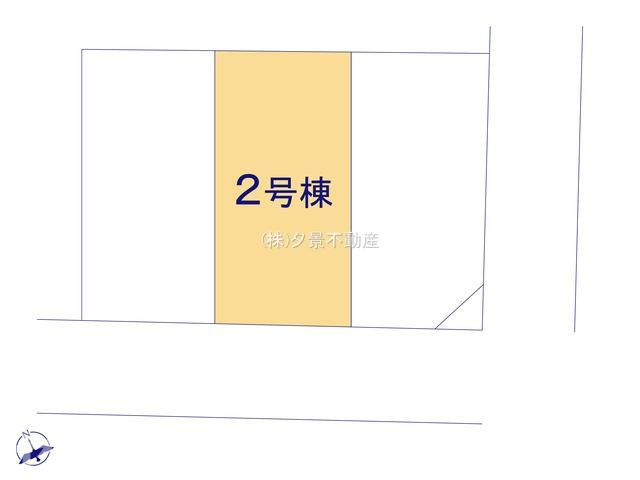 《仲介手数料無料》南区大字太田窪2609-4新築一戸建ての区画図
