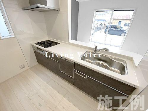 【キッチン】 | 【仲介手数料０円】小田原市小竹　新築一戸建て　全2棟 | 小田原市小竹　新築一戸建て　全2棟