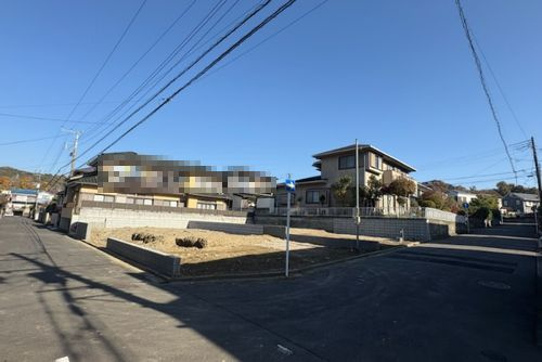 【前面道路含む現地写真】 | 【仲介手数料０円】小田原市小竹　新築一戸建て　全2棟 | 小田原市小竹　新築一戸建て　全2棟