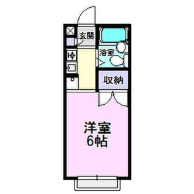 第２光ハイツの間取り