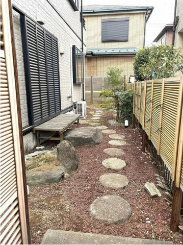 野田市春日町　中古戸建　平成10年築の庭