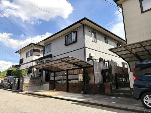 野田市春日町　中古戸建　平成10年築の外観