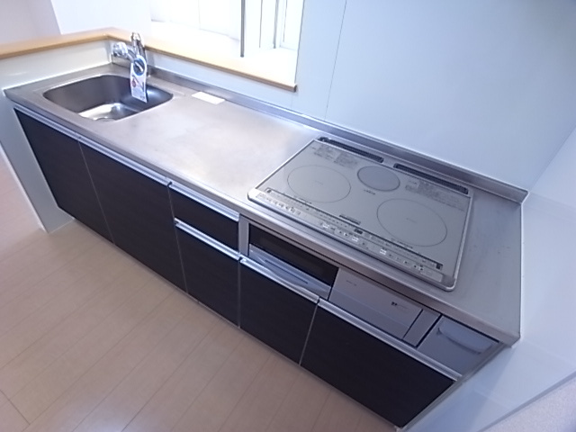 シャルマンハイムB棟のキッチン