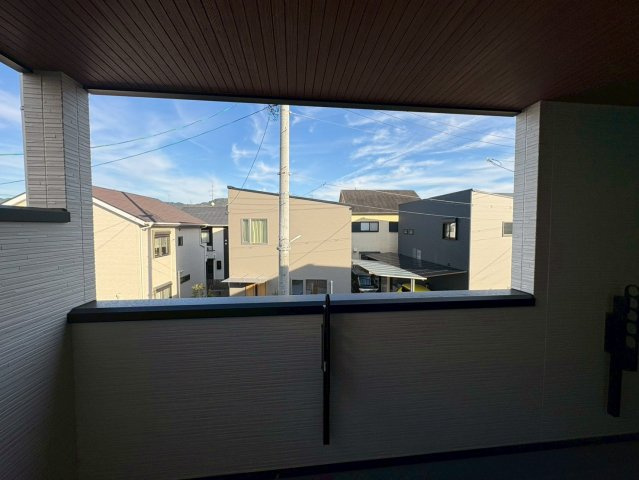 広々リビングの３ＬＤＫ◆インナーバルコニー付き◆駐車スペース２台分有り◆宇治市五ヶ庄上村の展望|バルコニーからの眺望