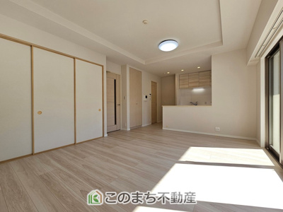 【居間・リビング】 | サーパス中河原 | ＬＤＫは明るく日中電気をつけなくても生活出来るエコ住宅！！