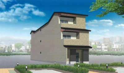 【外観パース】 | Comfy Court 五条西洞院