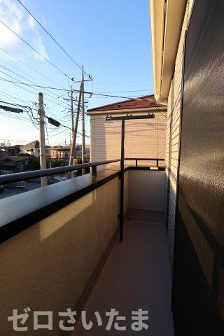 《仲介手数料無料》浦和区大東２丁目23-5新築一戸建てグランパティオのバルコニー