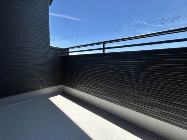 田川市大字伊田11期のバルコニー