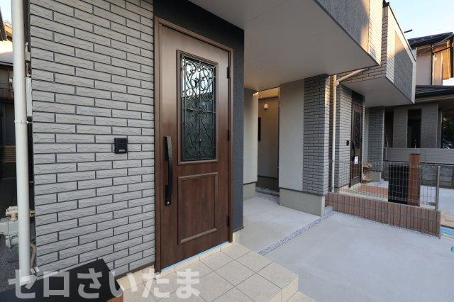 《仲介手数料無料》浦和区大東２丁目23-5新築一戸建てグランパティオの玄関