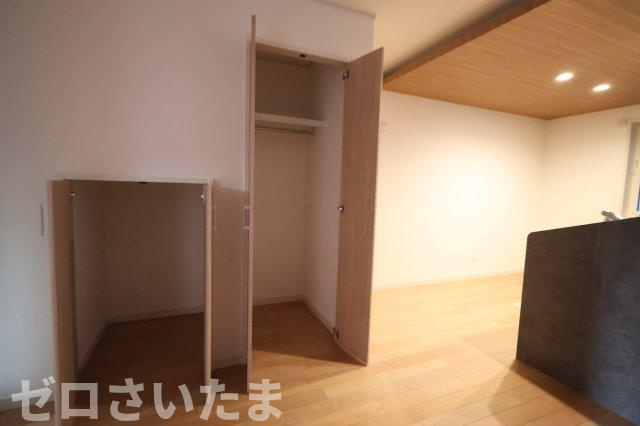 《仲介手数料無料》浦和区大東２丁目23-5新築一戸建てグランパティオの収納