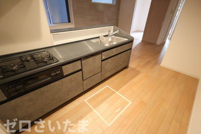 《仲介手数料無料》浦和区大東２丁目23-5新築一戸建てグランパティオのキッチン