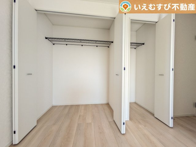 Cradle garden　熊谷市原島第1の収納|大容量の収納スペースで住空間もスッキリ広々
収納がたっぷり付いていれば、お部屋がすっきり保てて気持ちが良いですね♪