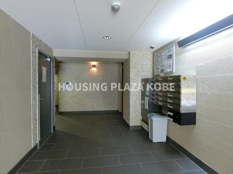 神戸市須磨区戎町１丁目の賃貸マンションのロビー