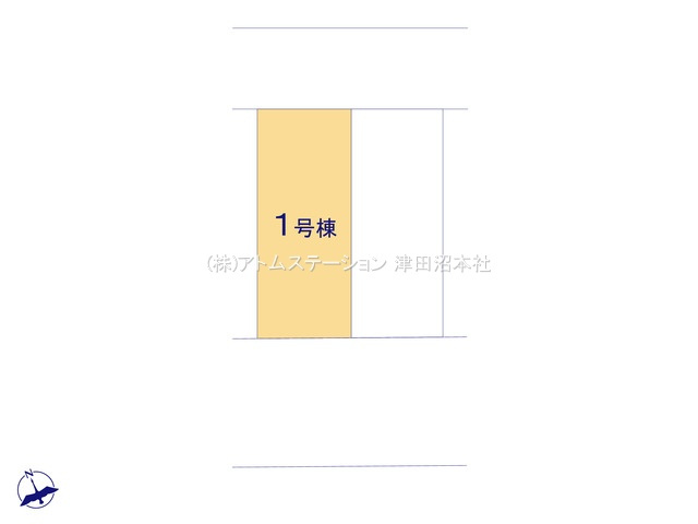 【前面道路含む現地写真】 | アトムセレクト習志野市香澄１期　１号棟