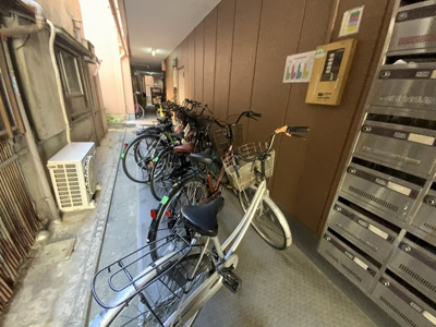 【駐車場】 | ベストレジデンス相川Ⅳ | 敷地内駐輪場です。