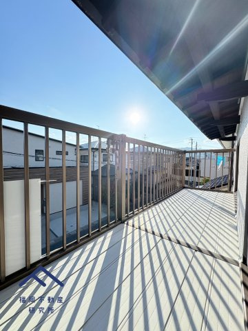 早良区田村４丁目　戸建てのバルコニー