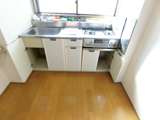 シティハイム　ソファレAのキッチン|2口ガスコンロ