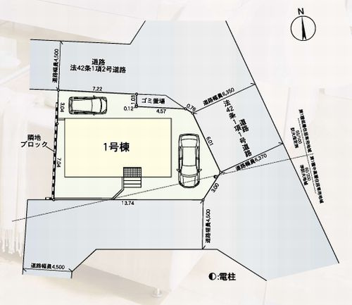 【区画図】 | 【仲介手数料０円】秦野市堀西第22　新築一戸建て | 秦野市堀西第22　新築一戸建て