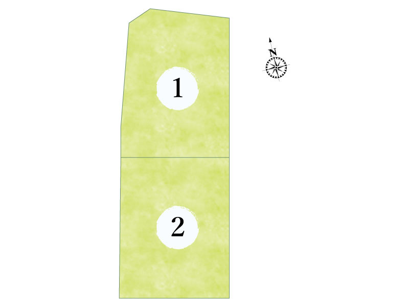 【深谷市上柴町西１丁目　全体区画図】