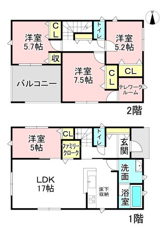 【間取り】 | 各務原市那加土山町２丁目