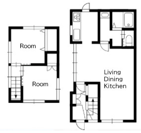 北新宿3丁目貸家